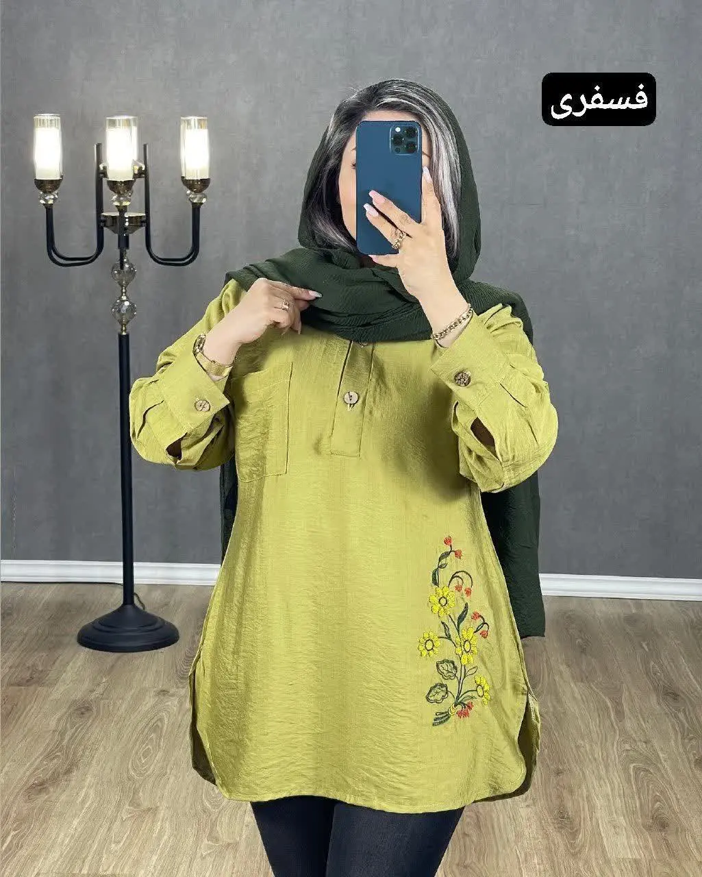 نام: مانتو گلدوزی سالسا
