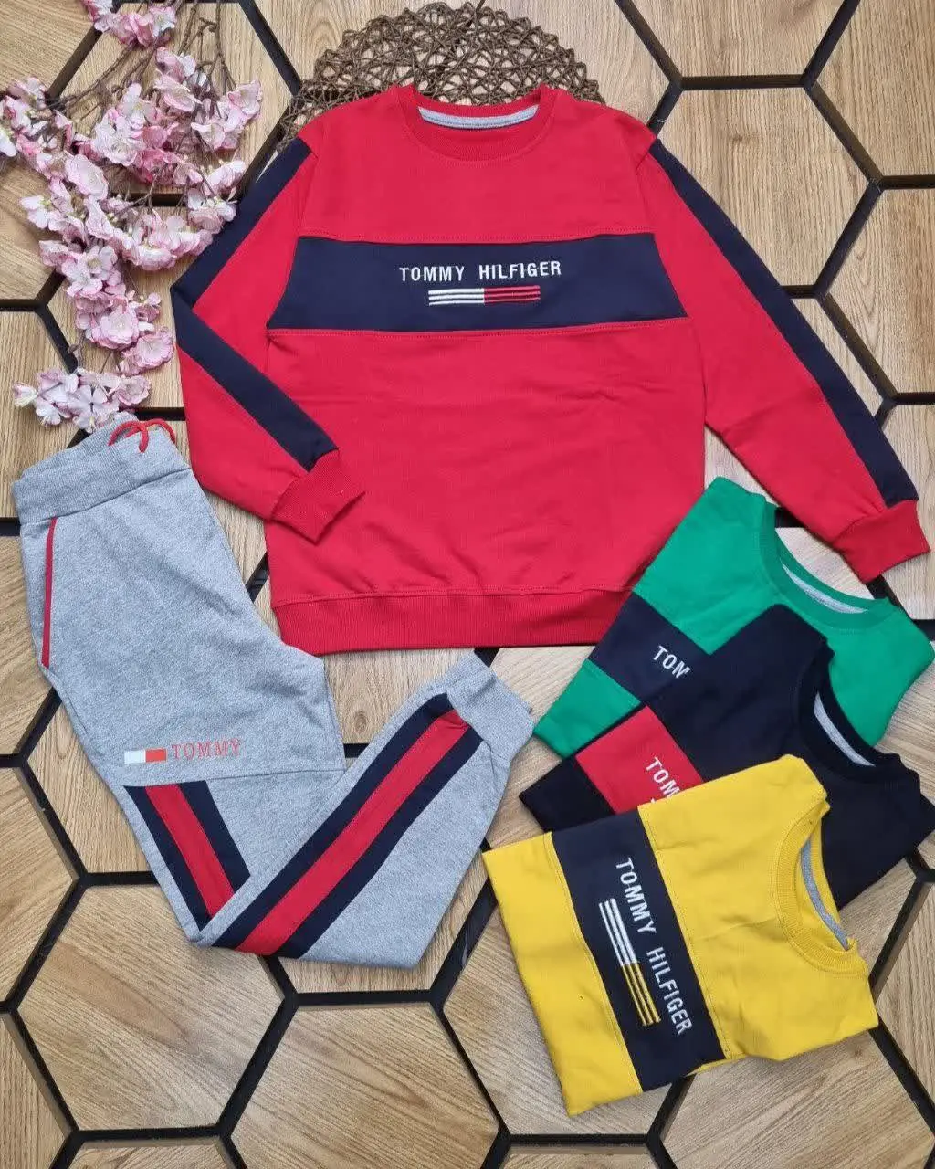 🍀بلوز شلوار اسپرت پسرانه🧑