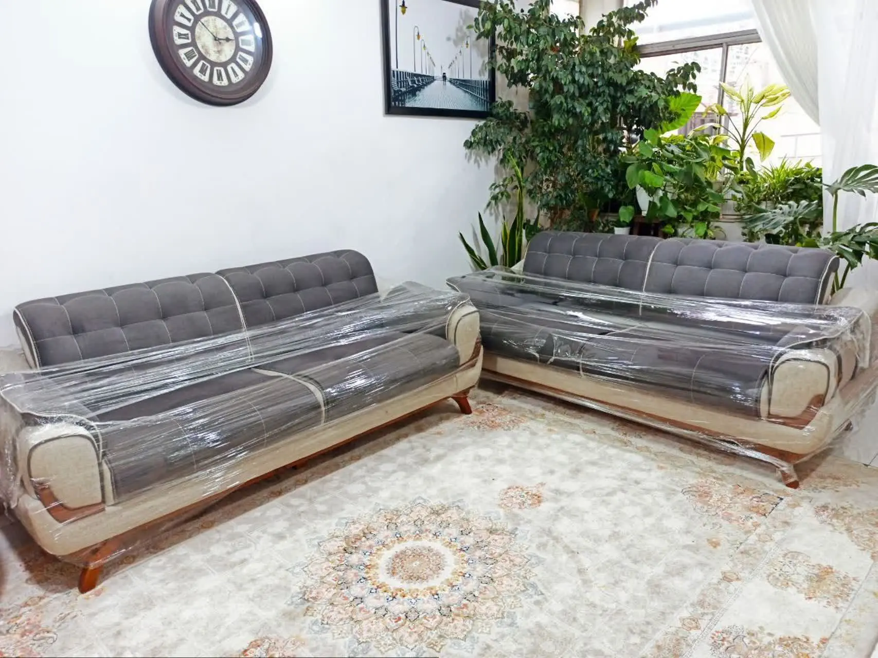 مبلمان راحتی ۸ نفره تختخوابشو
