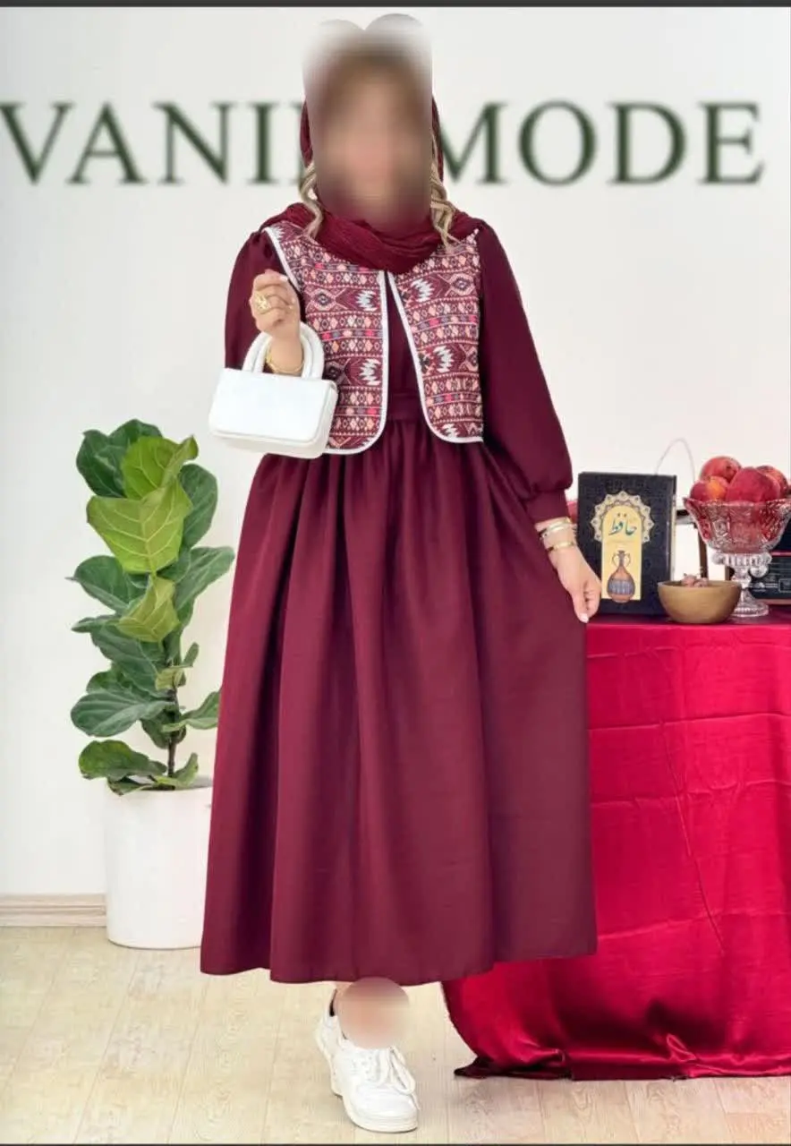 👚نام: جلیقه سارافون یلدایی دلبر
