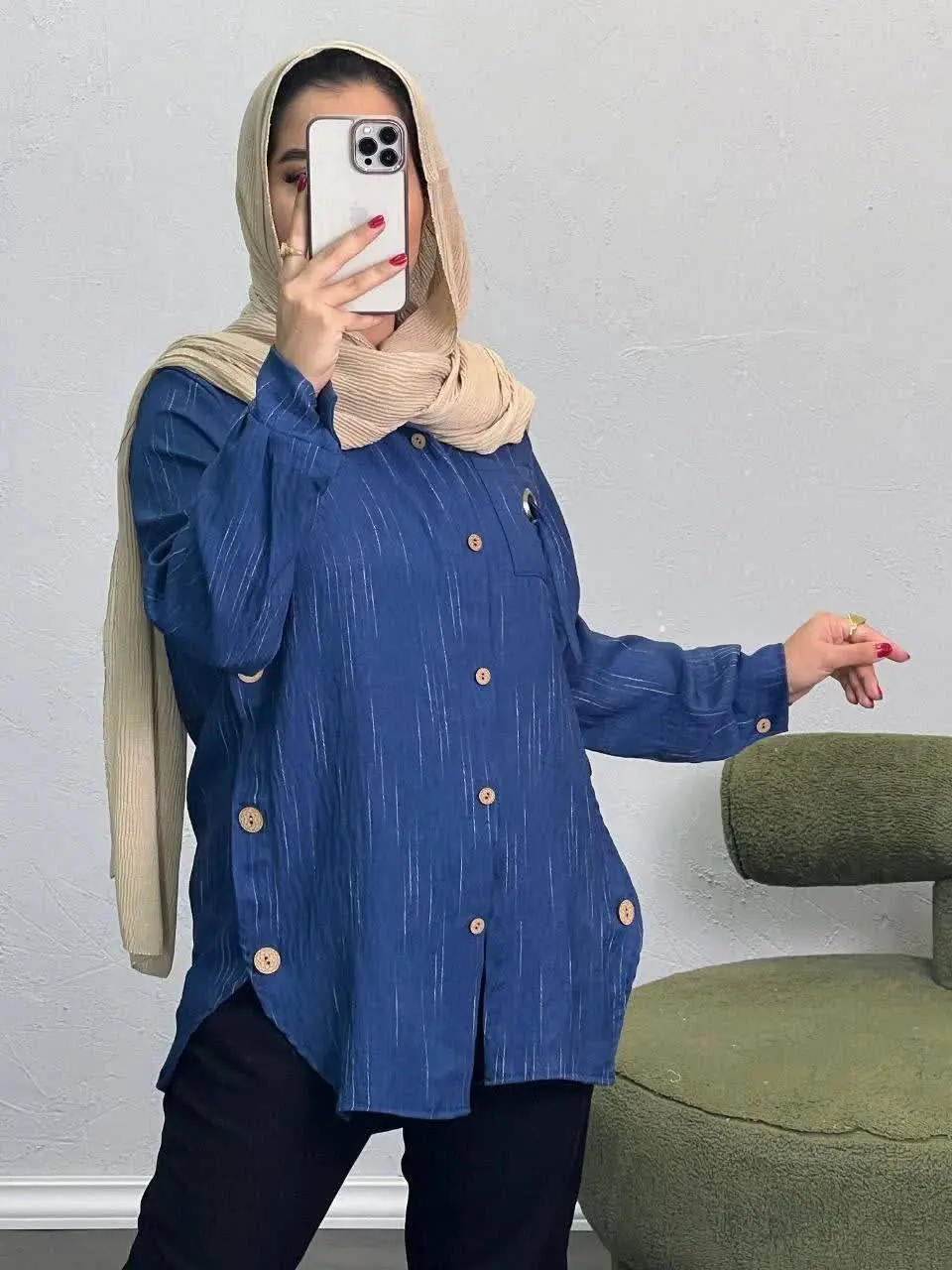 🛍نام: مانتوجیب حلقه ای🌱
