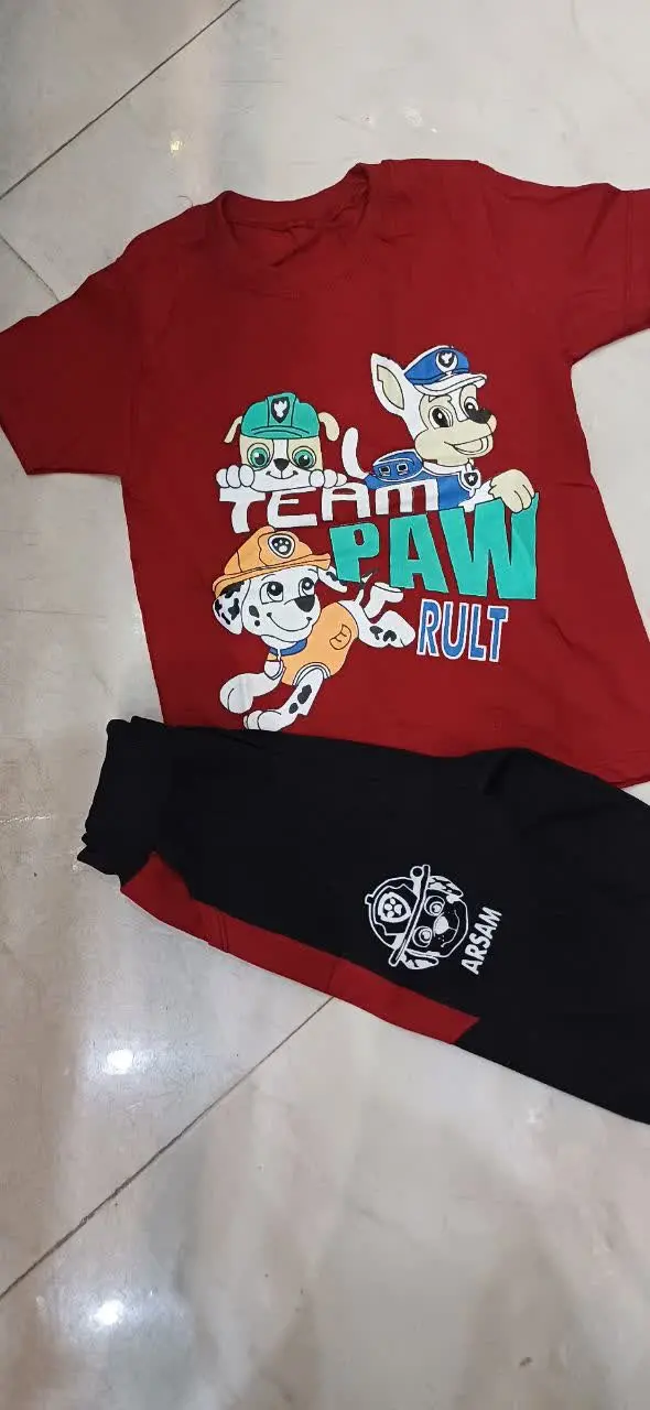 💥تیشرت شلوارک براتون آوردم قند و نبات
