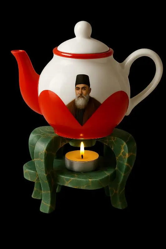 قالب طلقی پایه قوری
