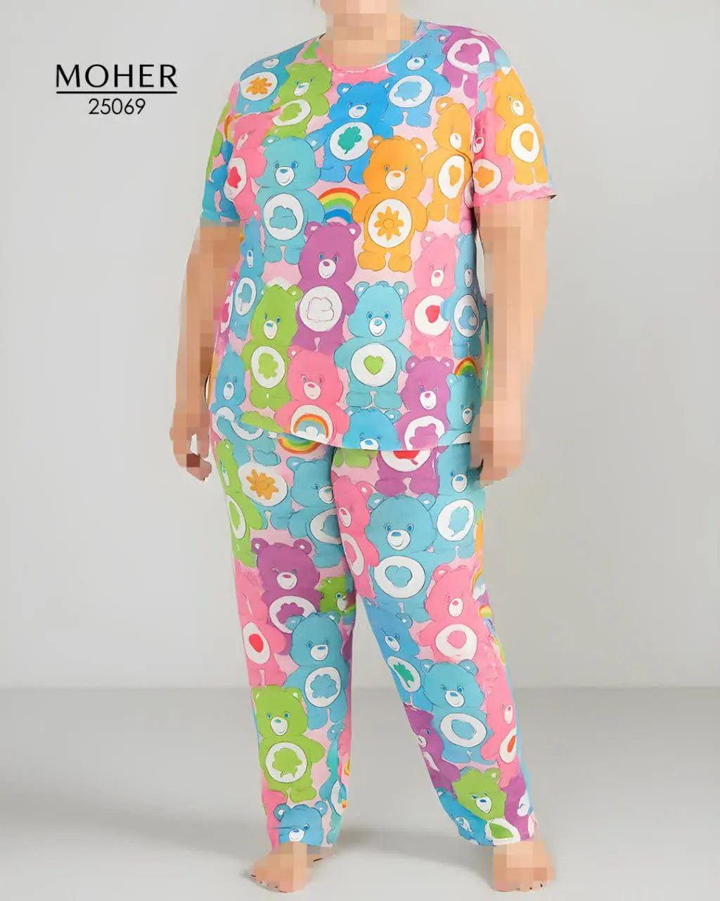 با رنگ های شاد و طراحی خرس...