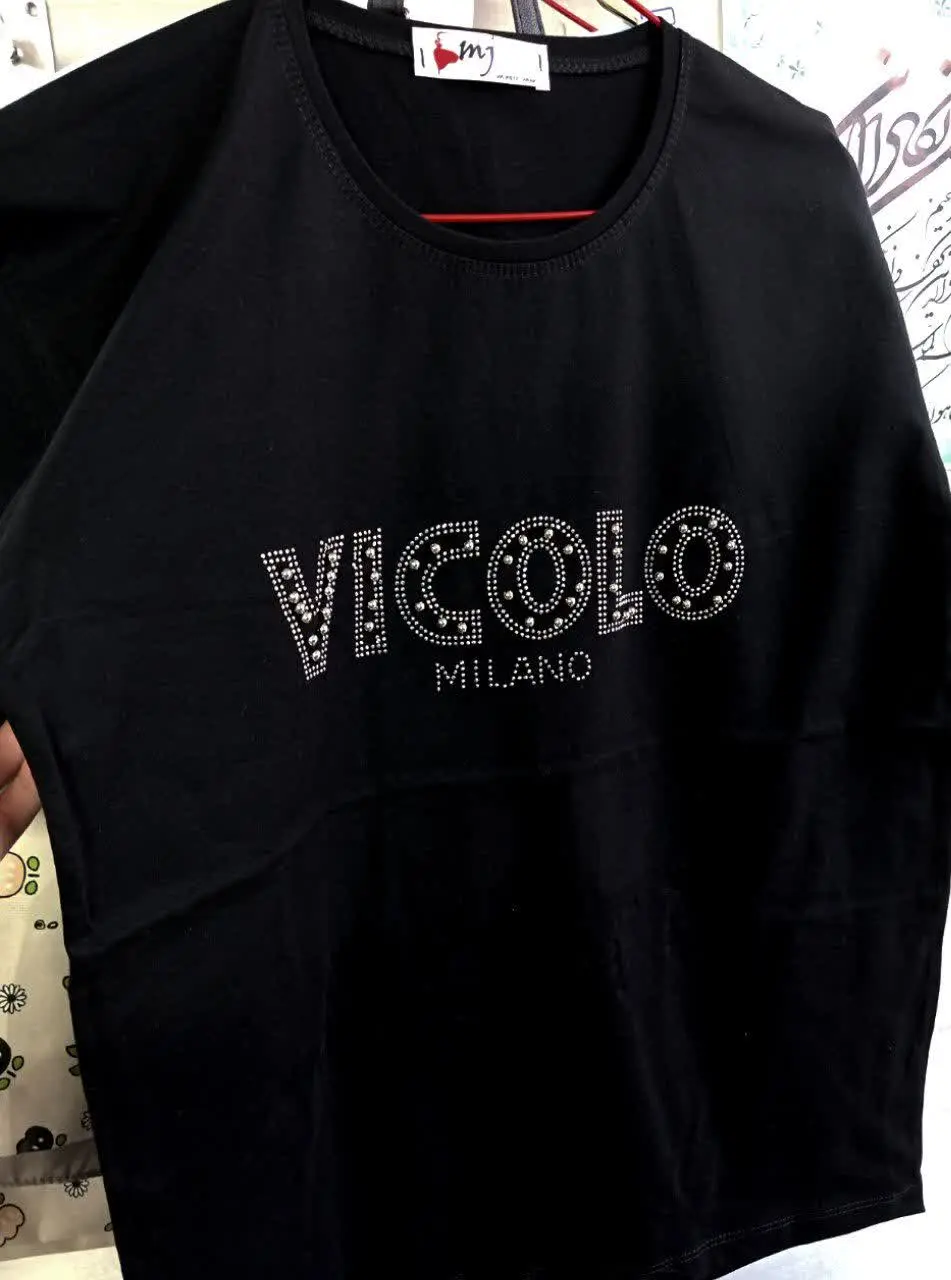 تیشرت جلو نگین پرسی😍
