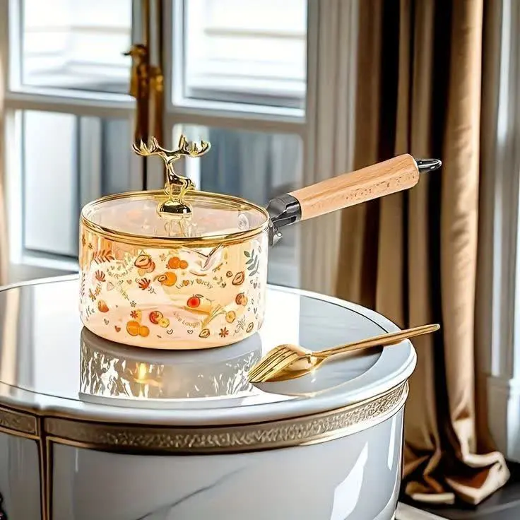 شیرجوش پیرکس طرح میوه 😍
