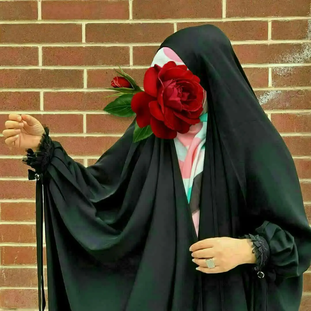 ✅چادر عربی طرح فرشته
