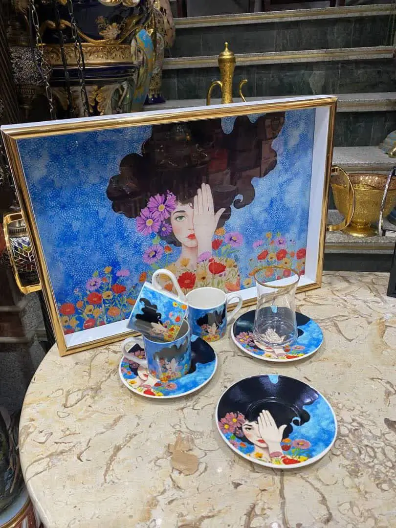 ست چایخوری ۱۸ پارچه 
