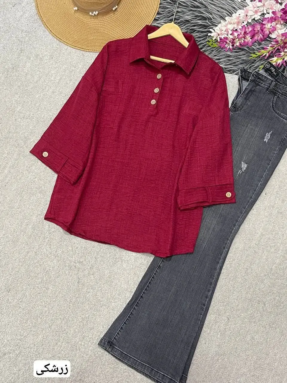 نام: شومیز شانتون دوجیب
