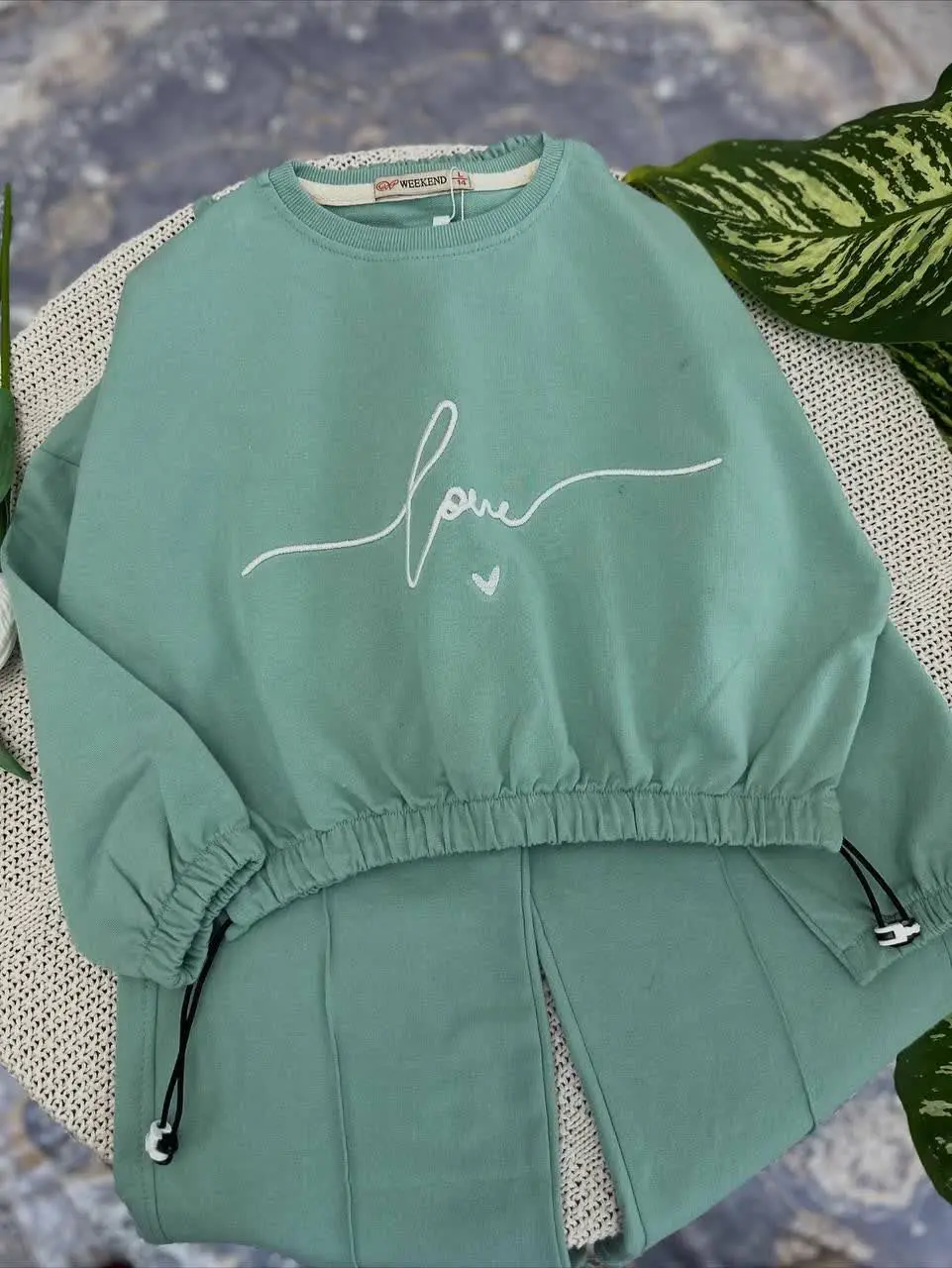 بلوز اورسایز و لش و شلوار بگ 🥰