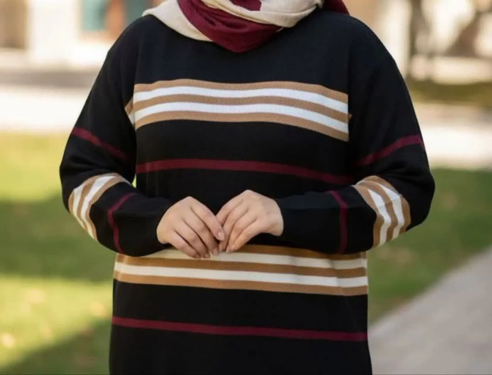 کد ۴۰۳ ✅ بلوز راه راه رنگی،...