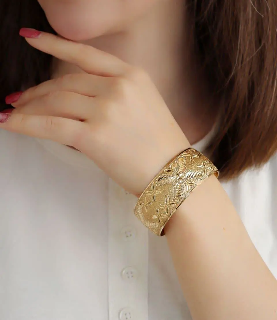 النگو تکپوش زنانه جدید طرح طلا