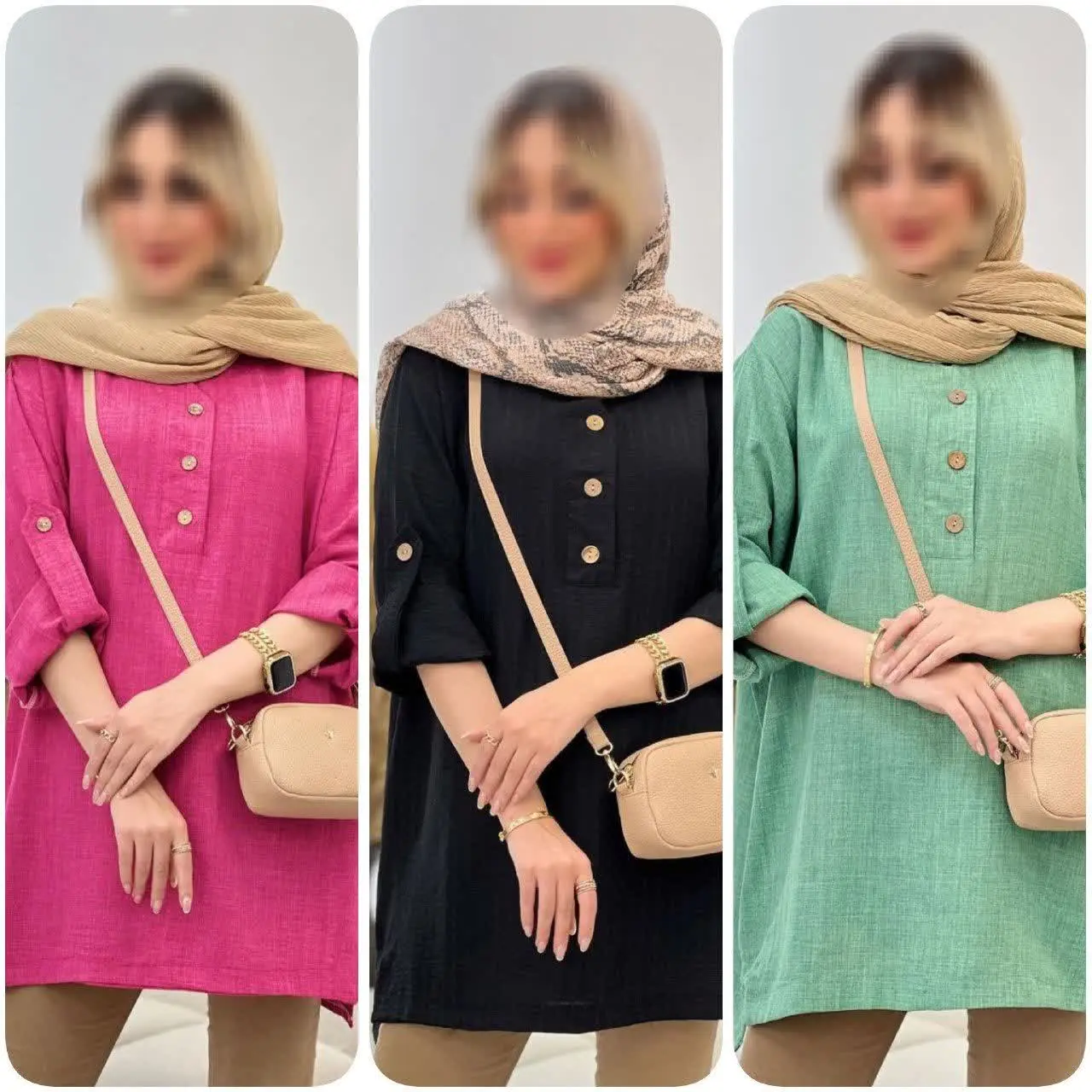 ❤️نام: تونیک مانتویی مدل نیایش
