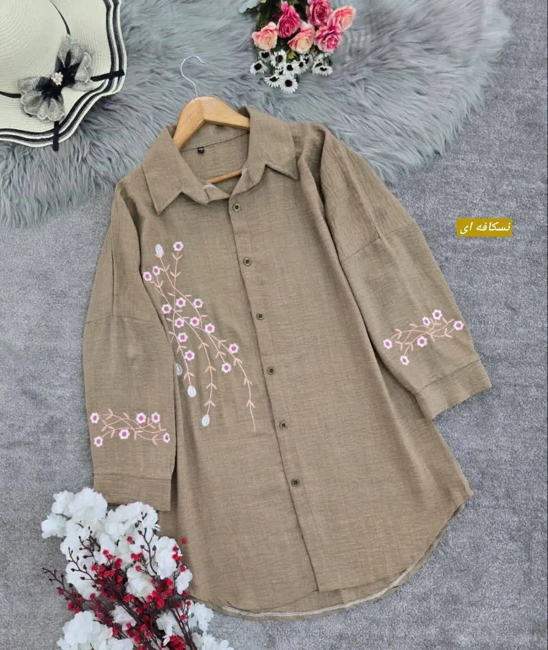 شومیز مانتویی آرتینا