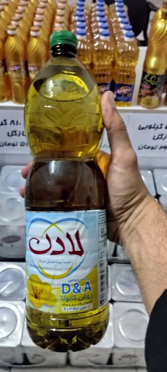 👈روغن ۱/۵ لیتری کانولا 
