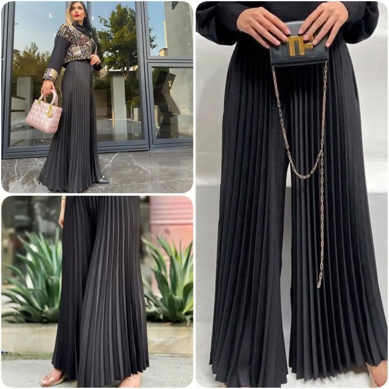 ❤️نام: دامن شلوار پلیسه