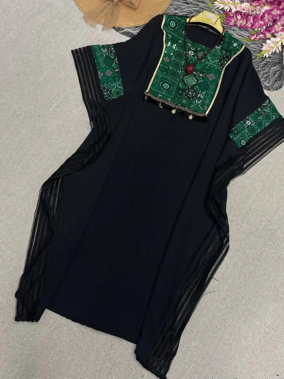 🛍نام: مانتو عبایی خاتون الیکا 🍂
