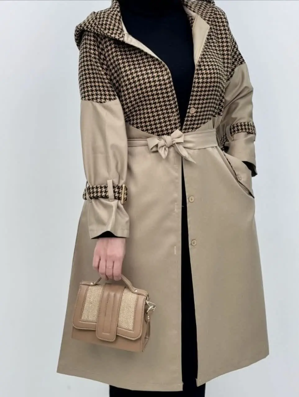 💞بارونی کلاه دار شیک پیچازی💞
