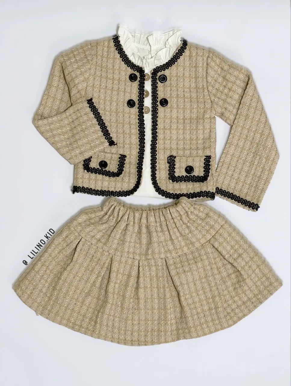 فکر کن عروسی دعوتی یا عید مهمونی میخوای بری و این ست جذاب و تن دخترت میکنی ☺️
