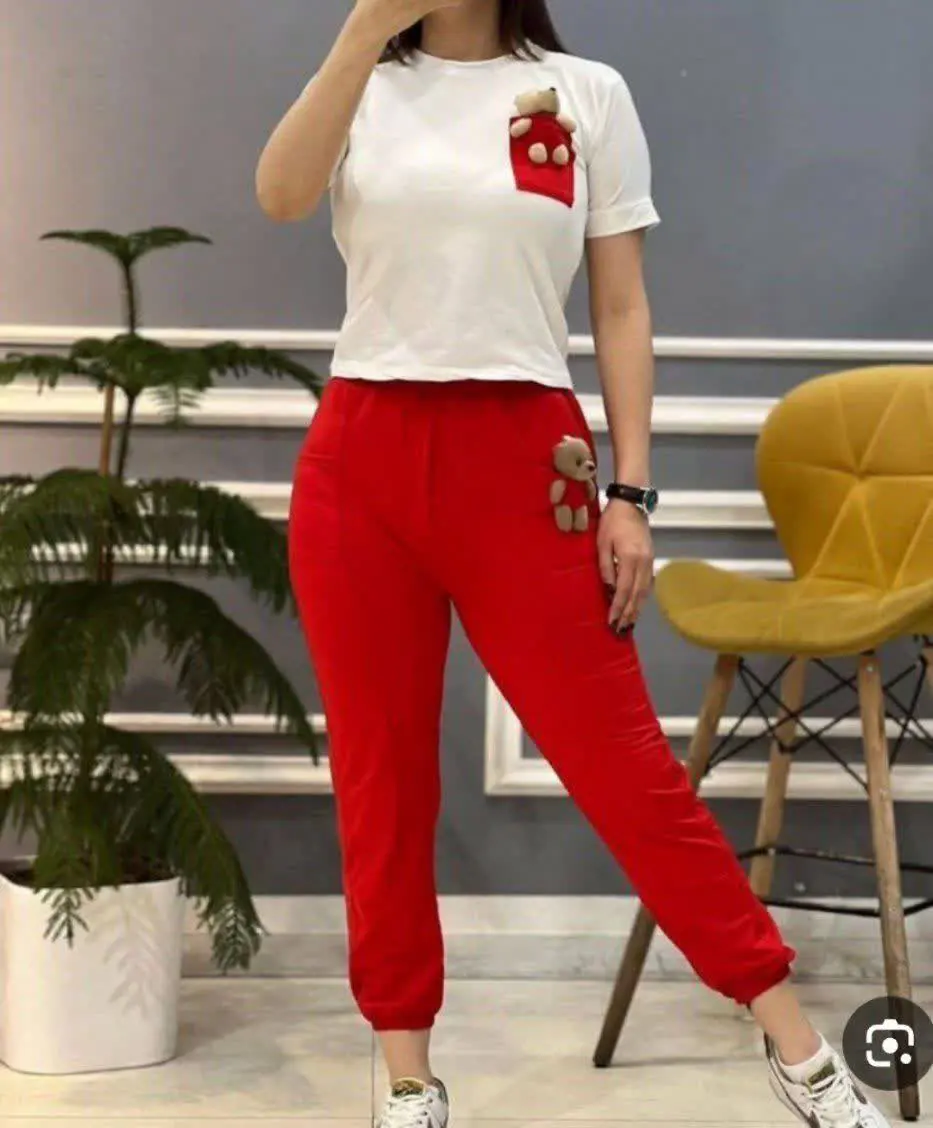 💞 ست تیشرت شلوار مدل نازیلا💞
