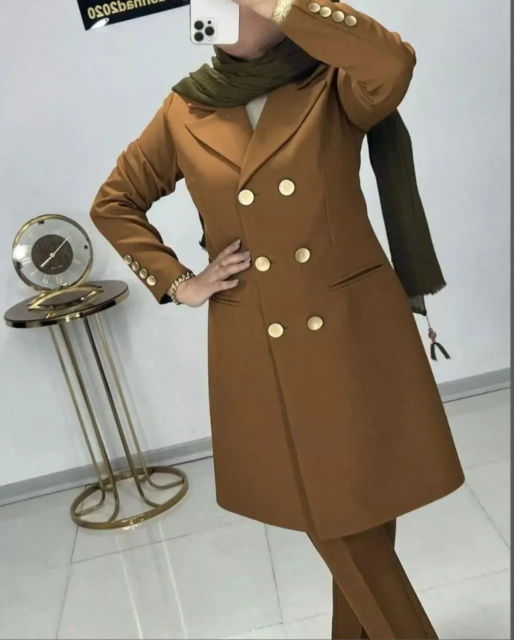 👚نام: مانتو شلوار مجلسی اداری آتنا✨
