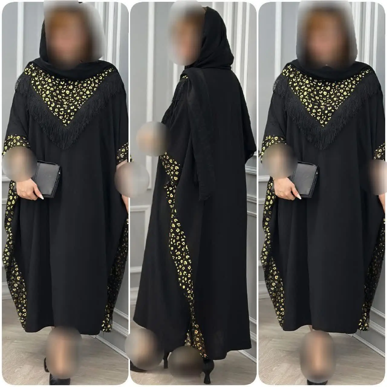 ❤️نام: مانتو عبایی🌺 عیدااااانه🌺مدل ژاله
