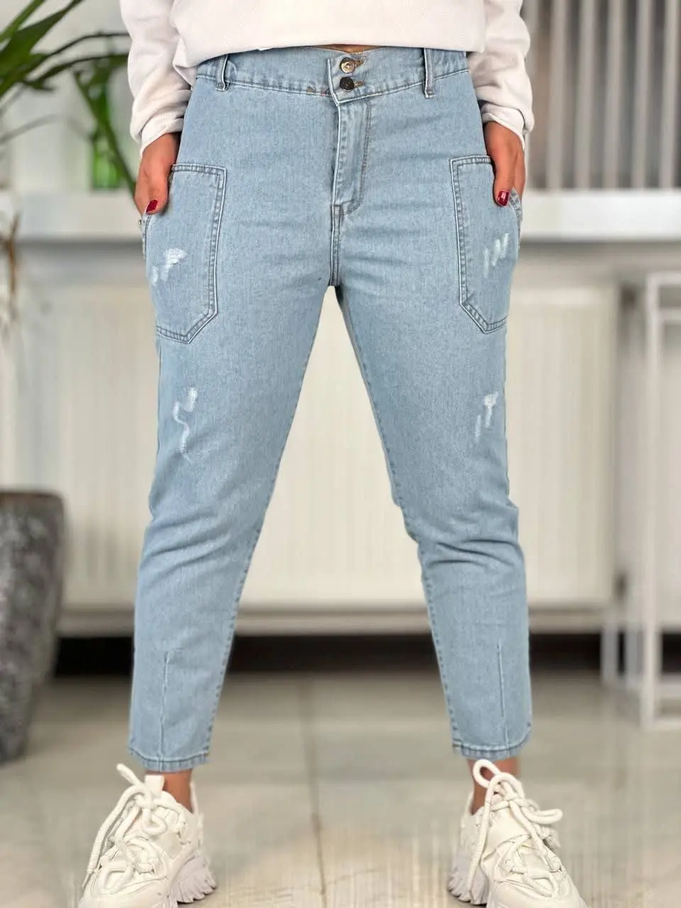 شلوار مام فیت