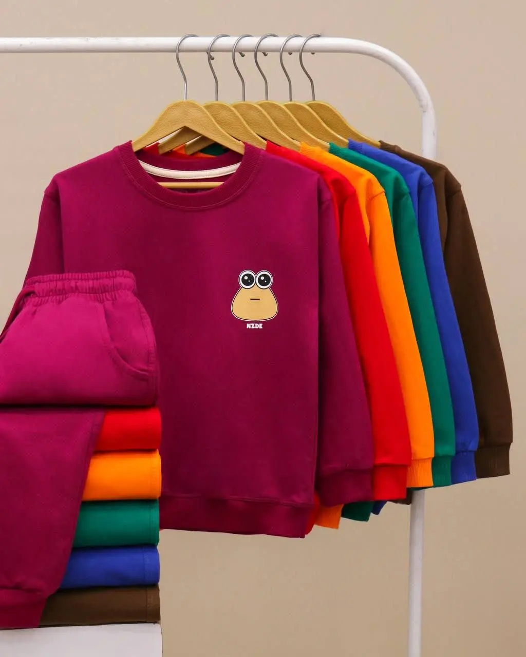 🧡🍁اسم: بلوز شلوار پو NZDE🧡🍁🚫
