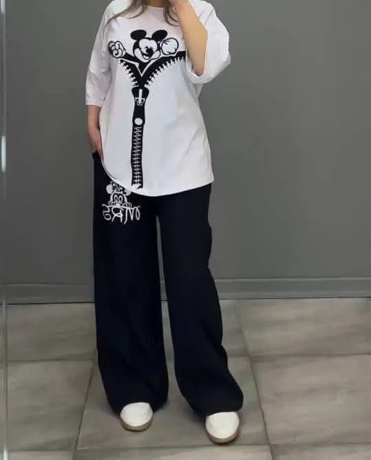 🔴تیشرت شلوار بگ
