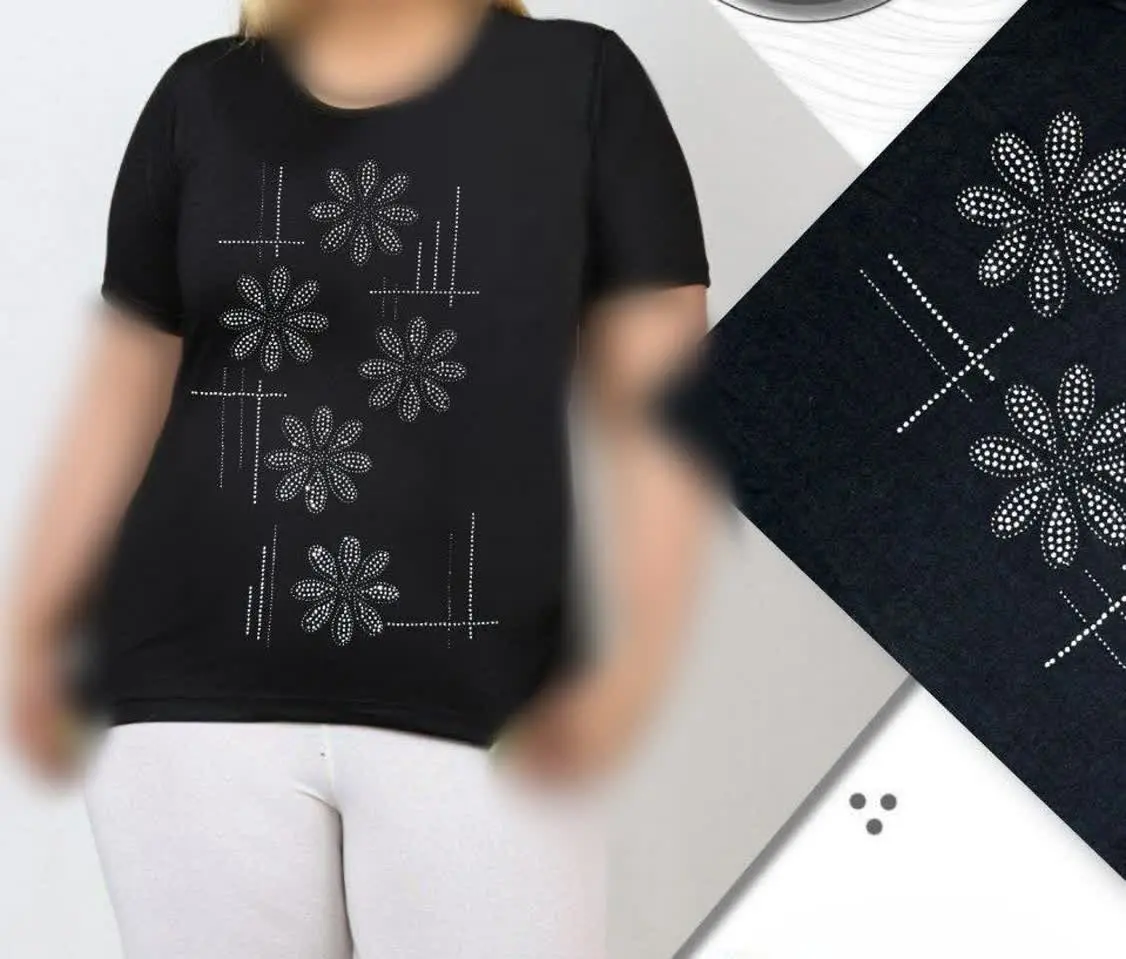 تیشرت نگین دار
