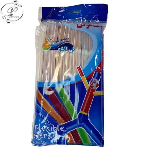 نی تاشو رنگی ۱۰۰ عددی
