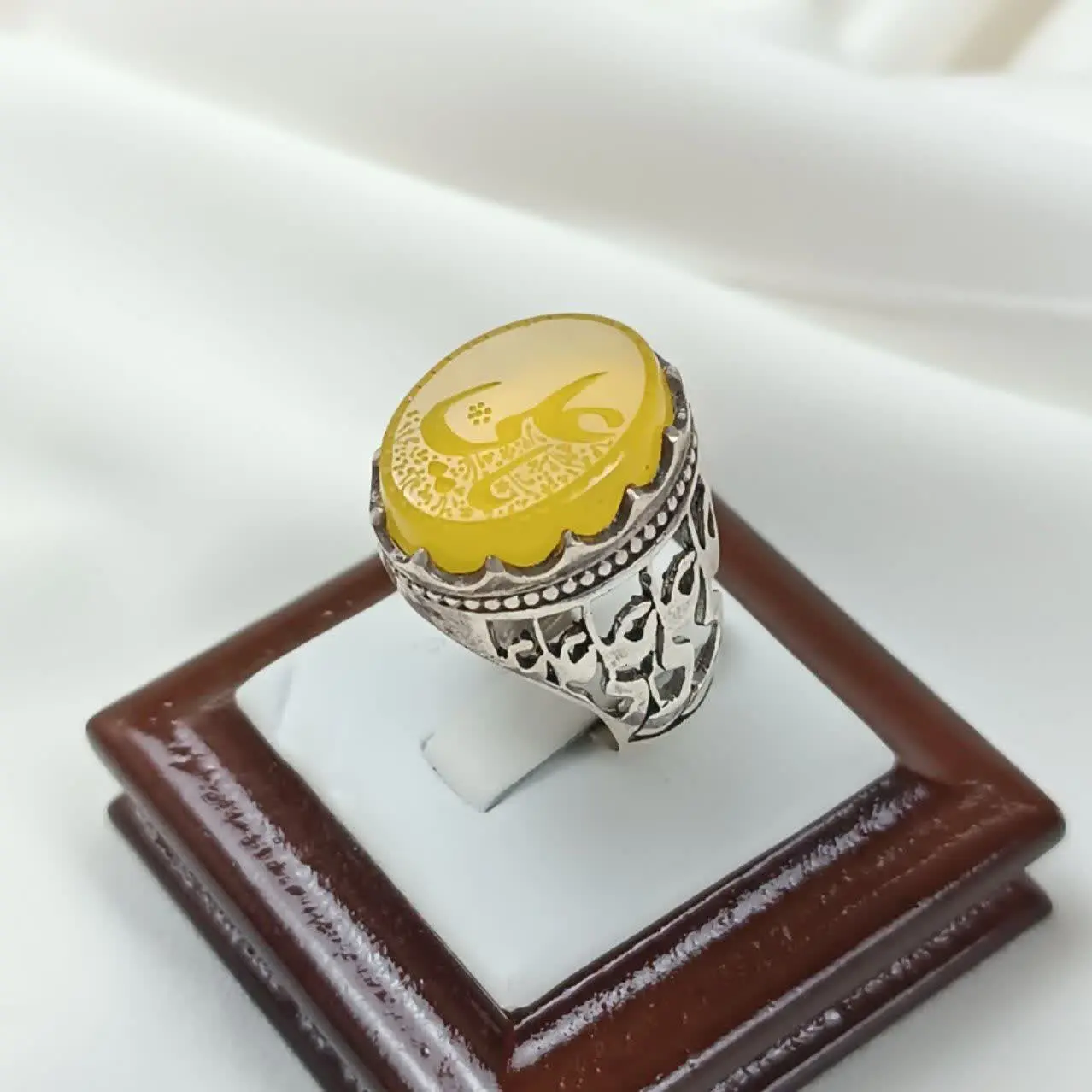 #انگشتر #نقره مردانه رکاب معروف و پر طرفدار تمام علی 
