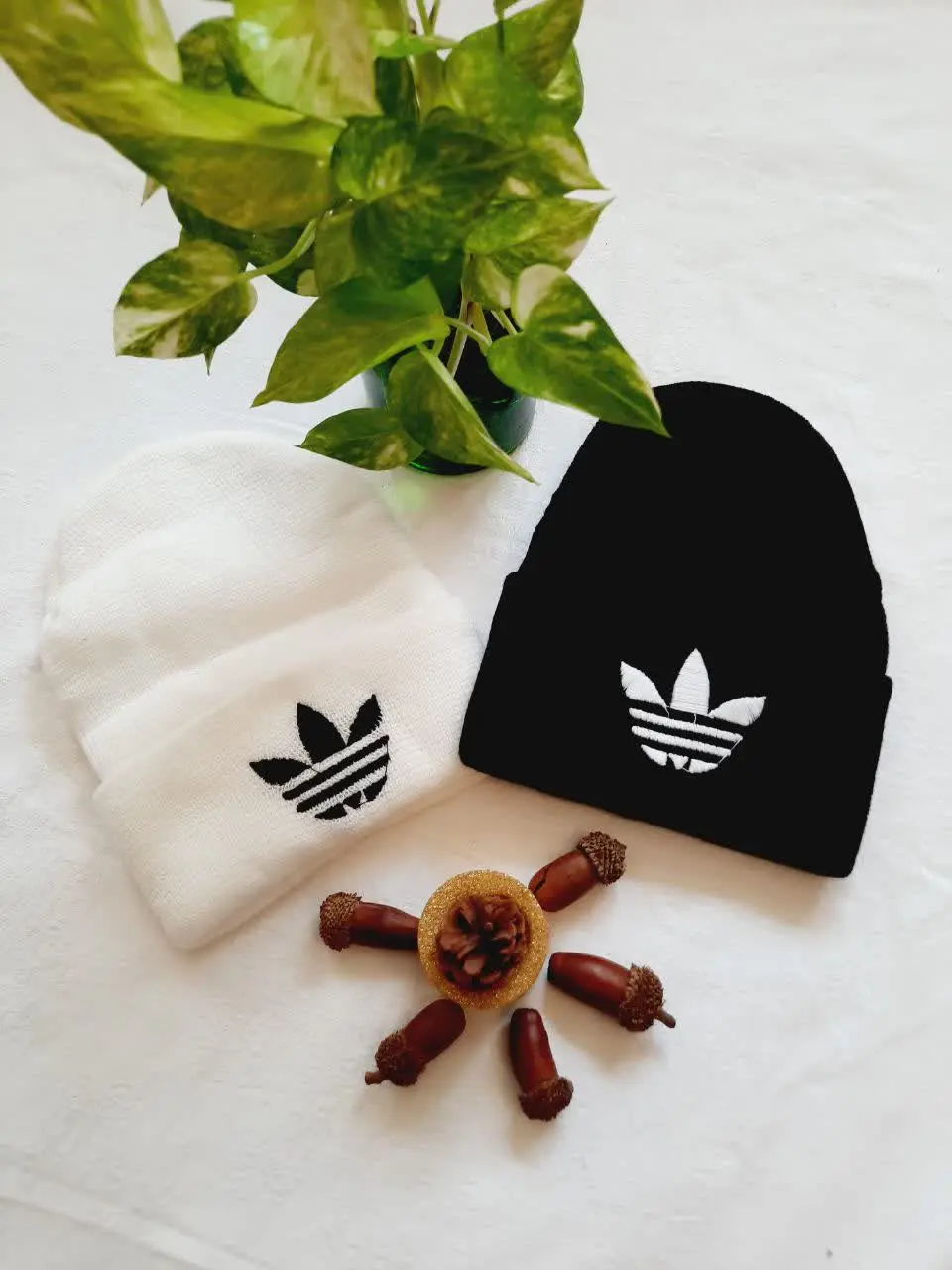 🌼کلاه بافت آدیداس
