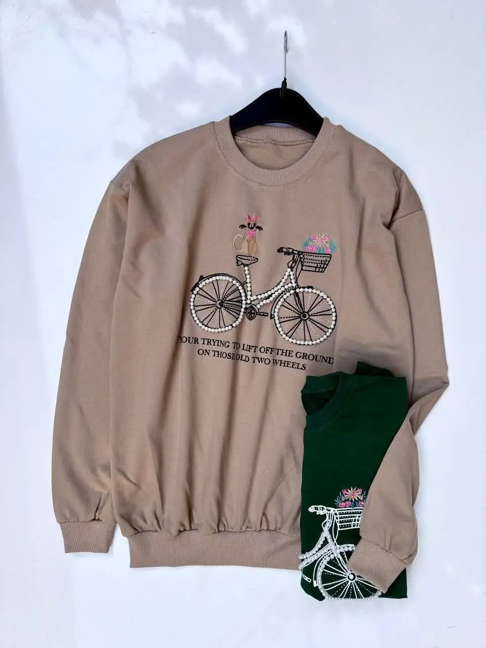 بلوز دورس مرواریدی/گلدوزی