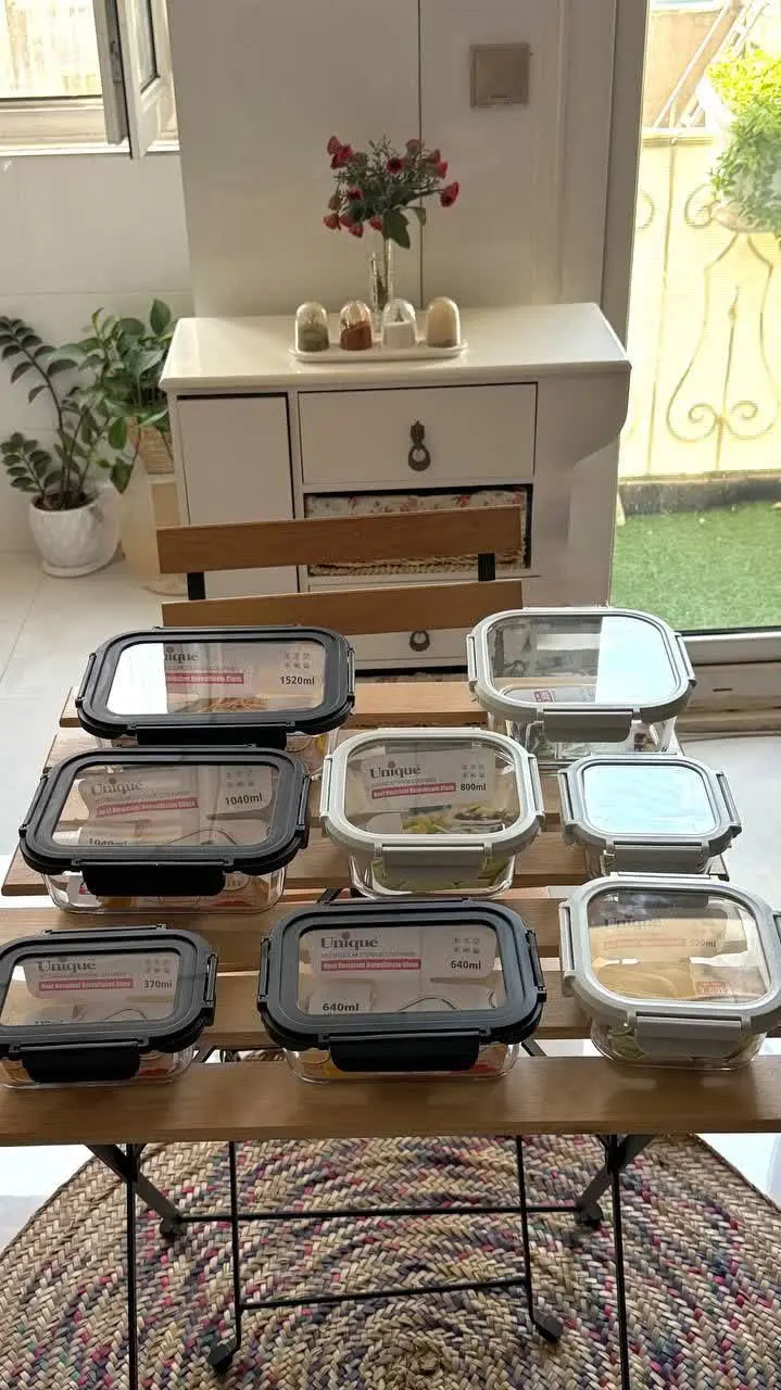 ✔️ست ۴ تکه نگهداری غذا