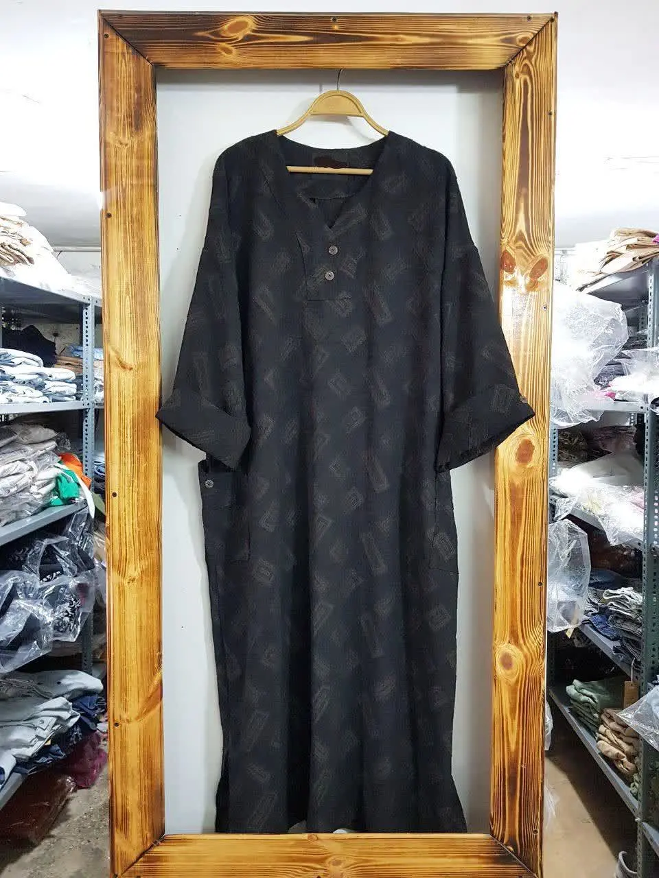 نام: کفتان دکمه چوبی
