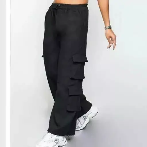 🦋نام: شلوار کارگو،. شش جیب تمامی جیب‌ها کاربردی، 
