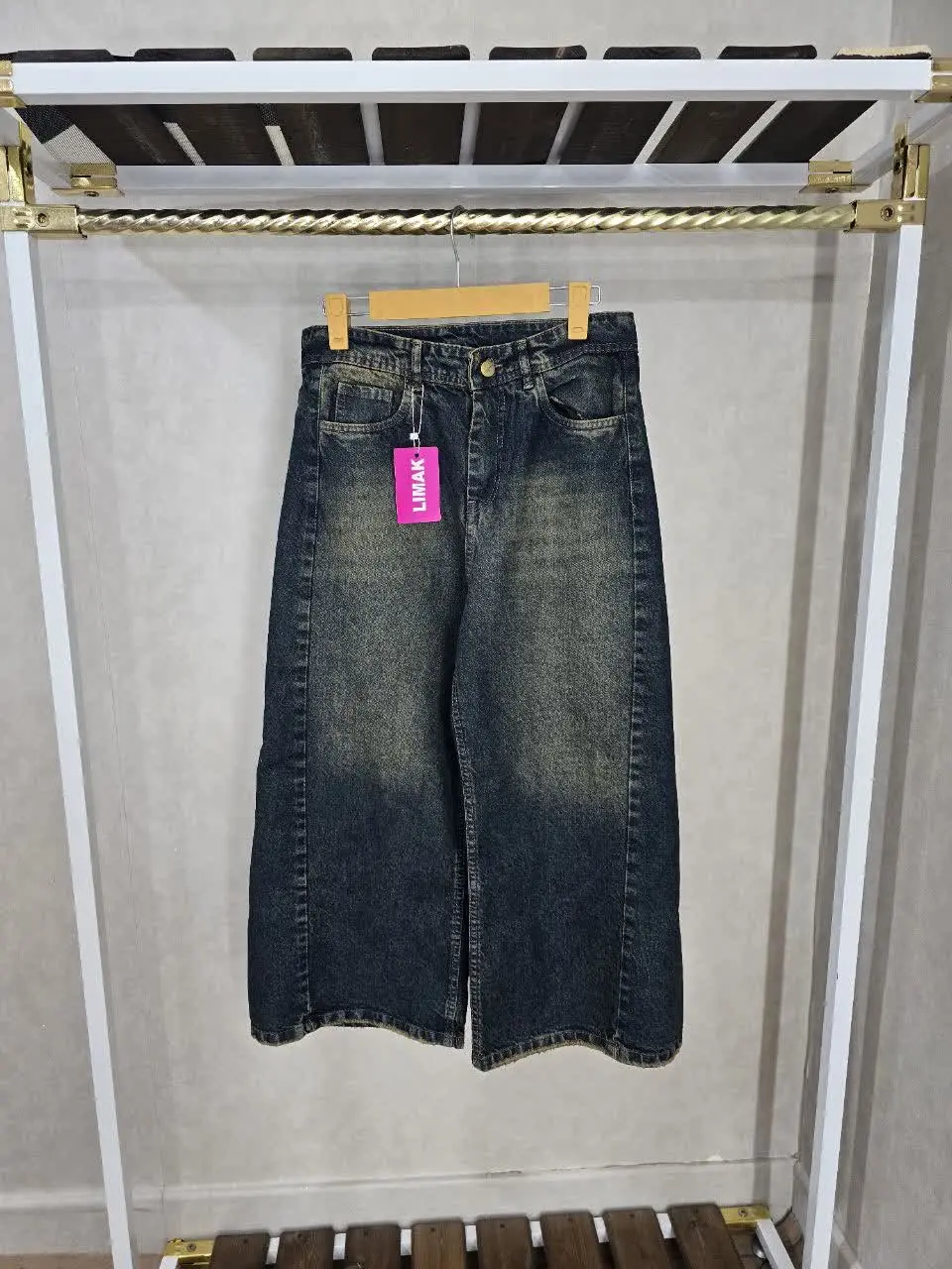 شلوار شافل واید لگ