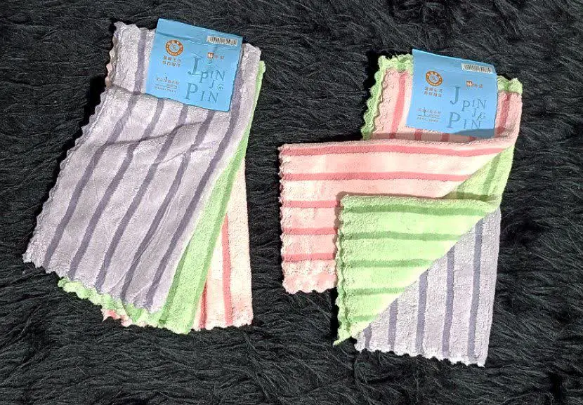 پک دستمال ۳تایی پولیشی
