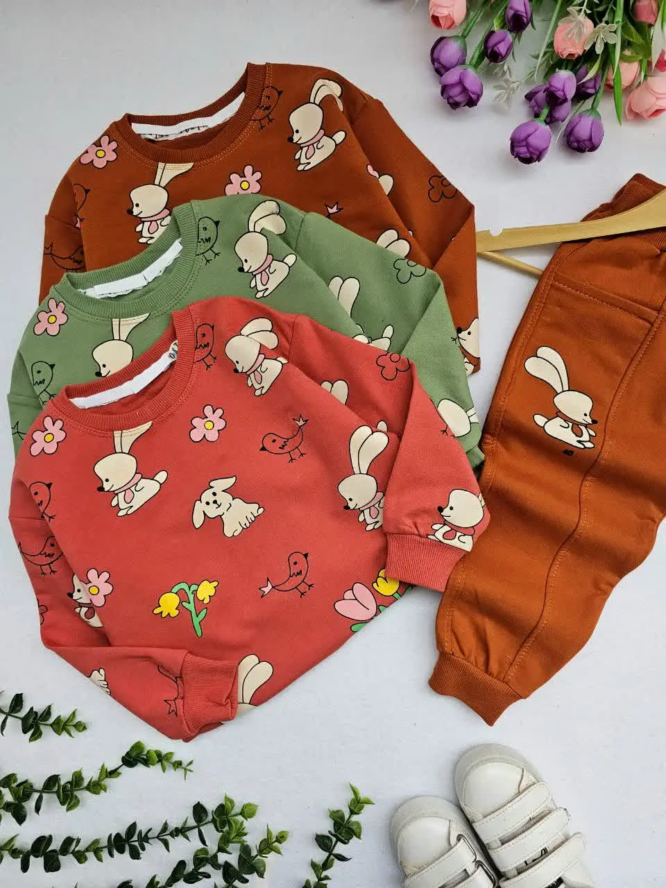 بلوز شلوار دختزانه سلینا
