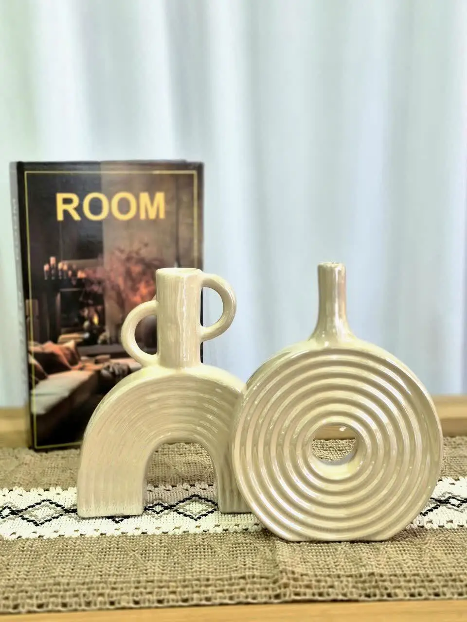 ✅ست گلدان سرامیکی