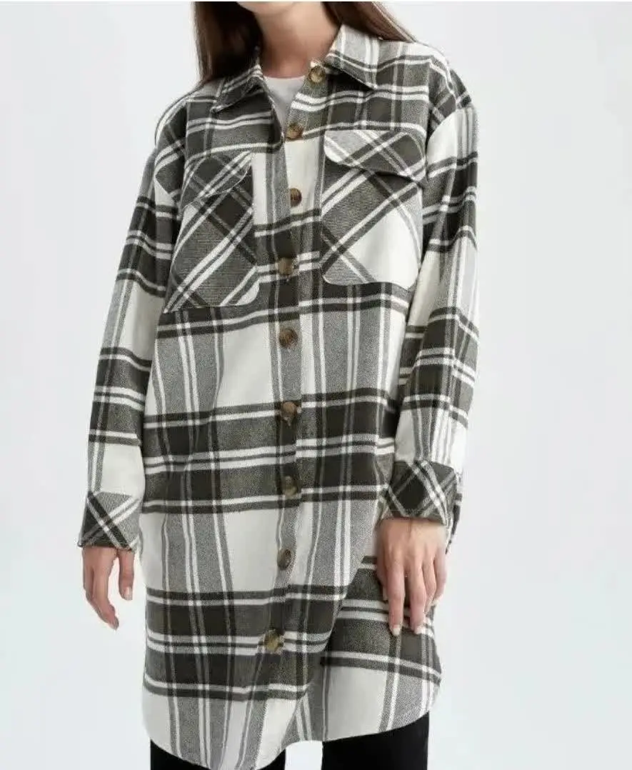 🌼مانتو پشمی لانگ Defacto
