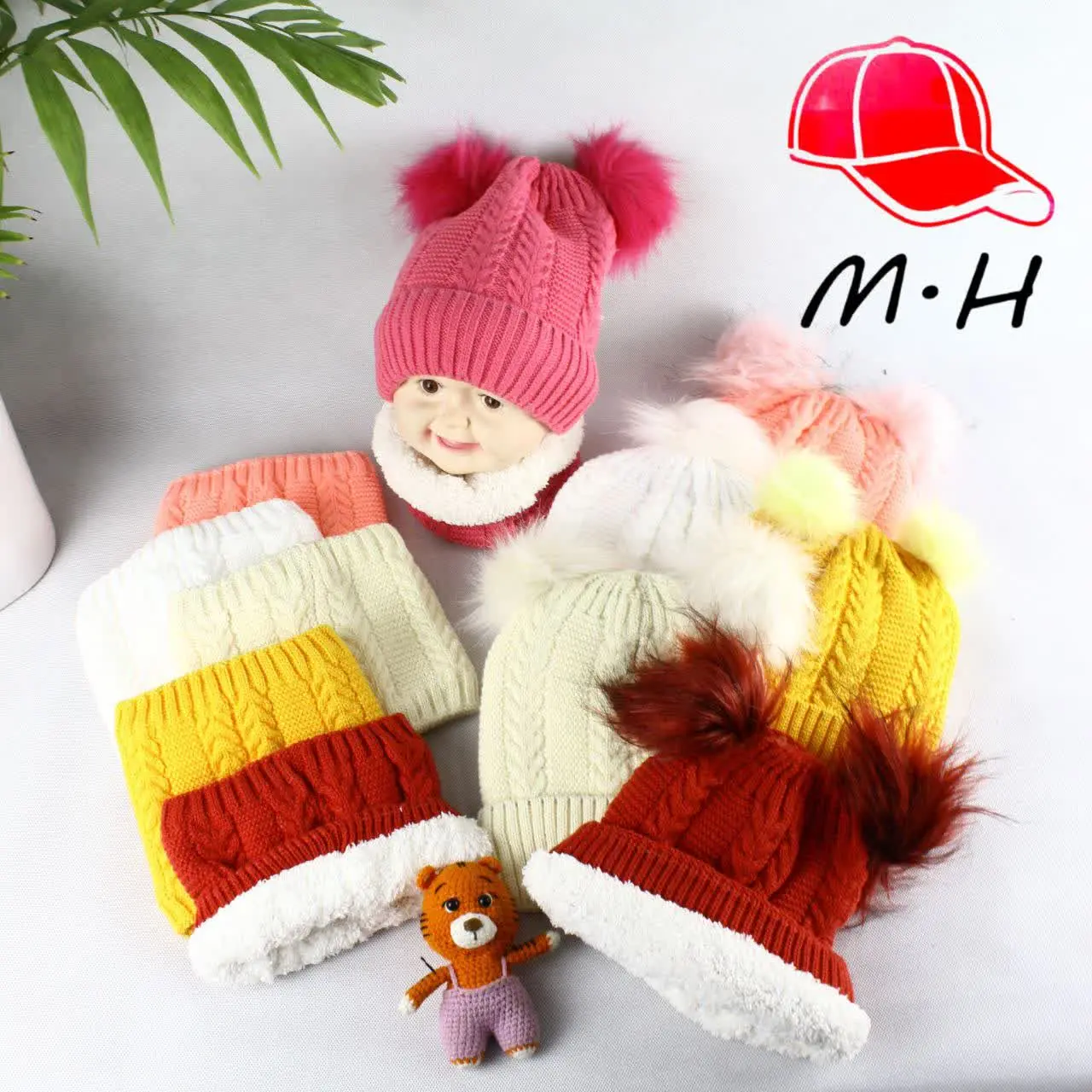 کلاه و شال رینگی ۲پوم قیمت...