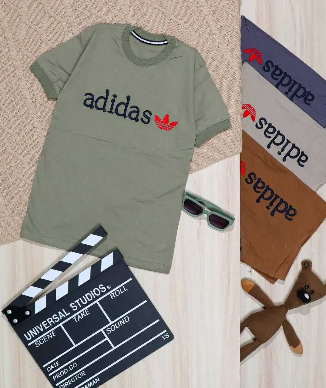 👫تیشرت پسرانه گلدوزی ADIDAS👫
