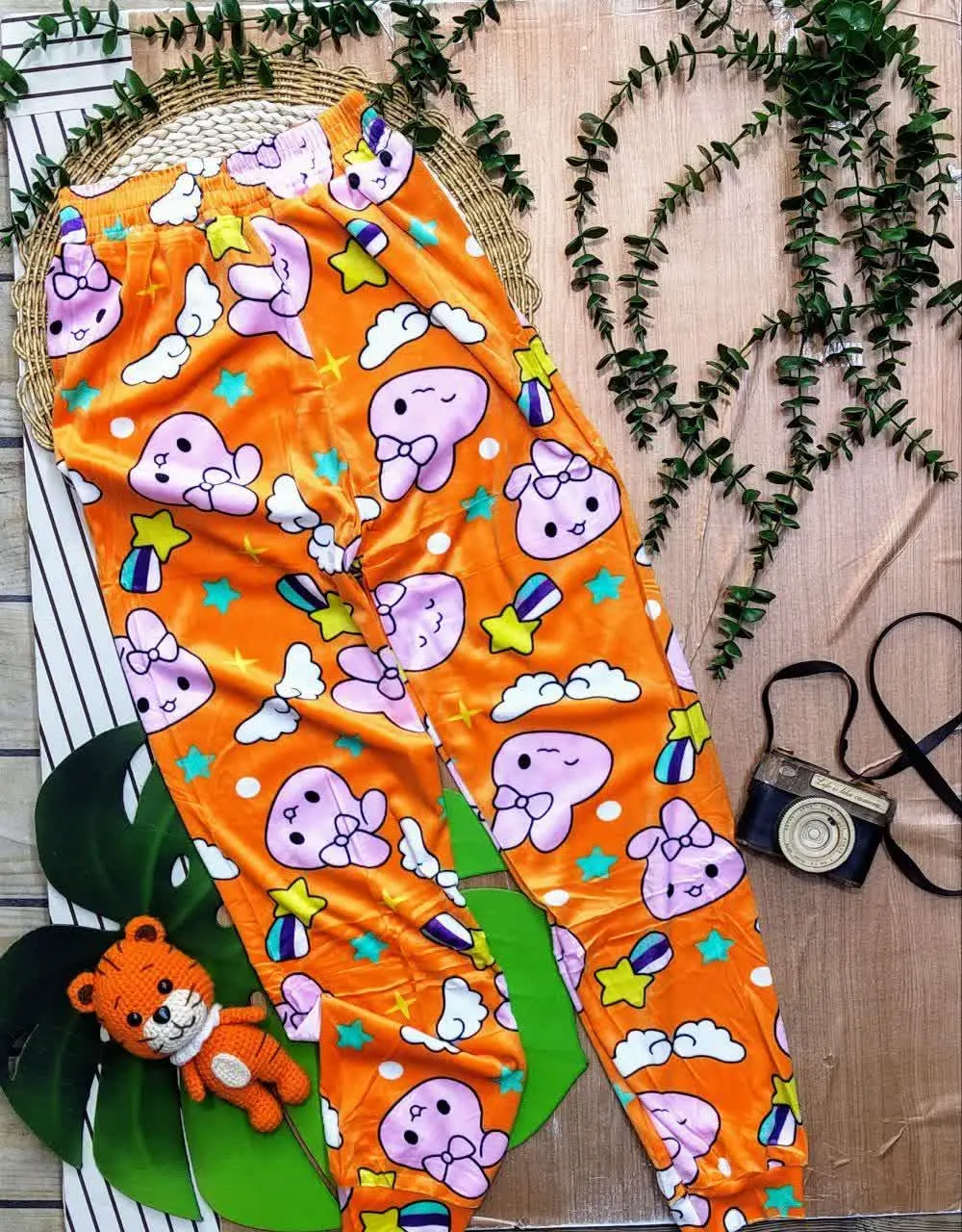 شلوار تک مخمل عروسکی ۲