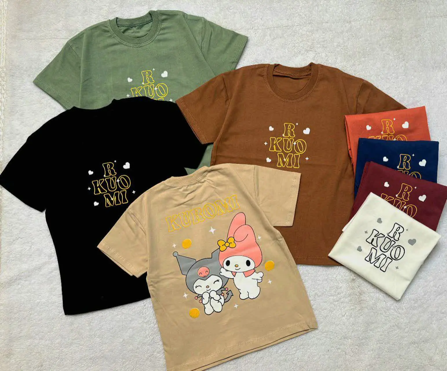 🔮تیشرت تک دخترانه کرومی🔮
