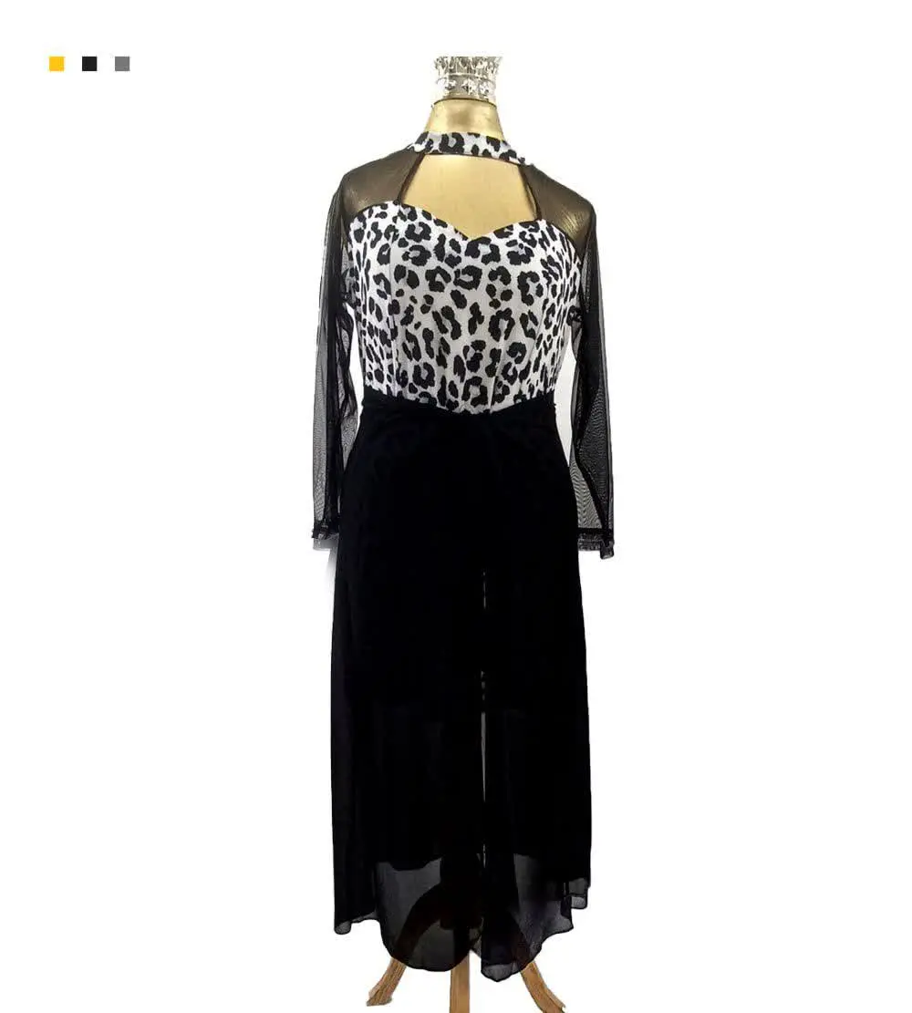 🤎پیراهن مجلسی یقه ایستاده سایزبزرگ
