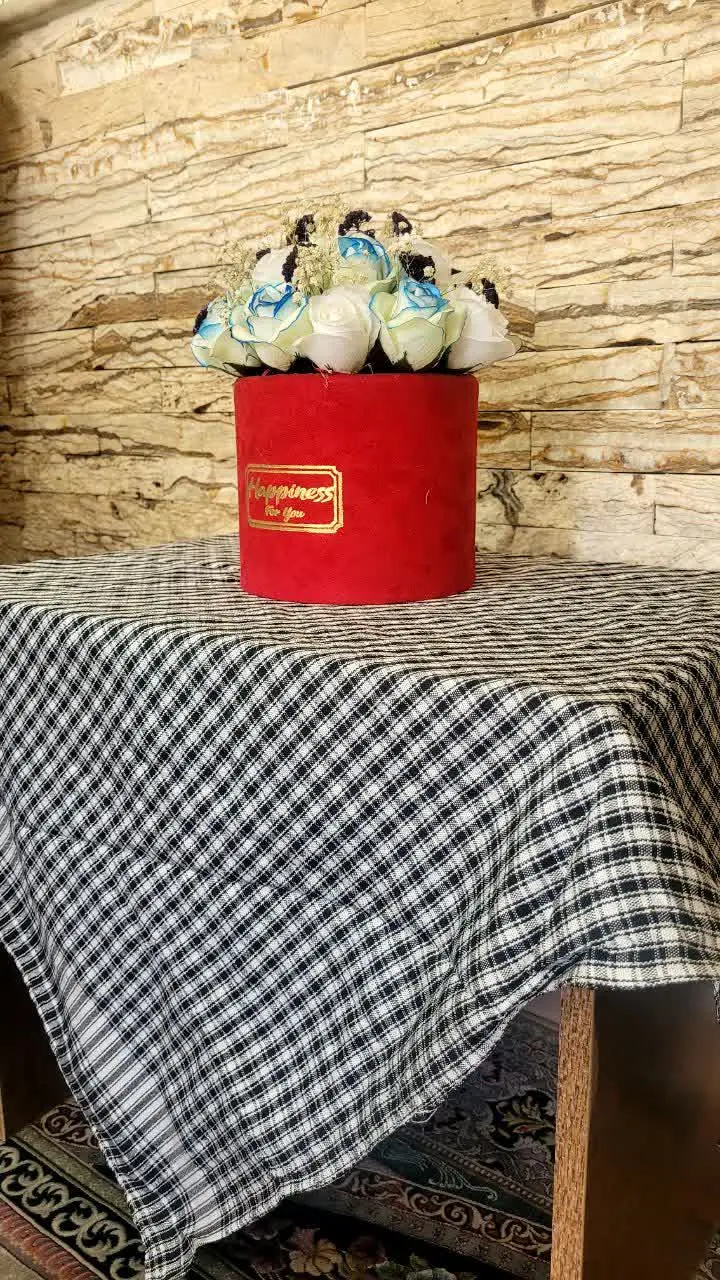 رومیزی/سفره نان «چارخونه»