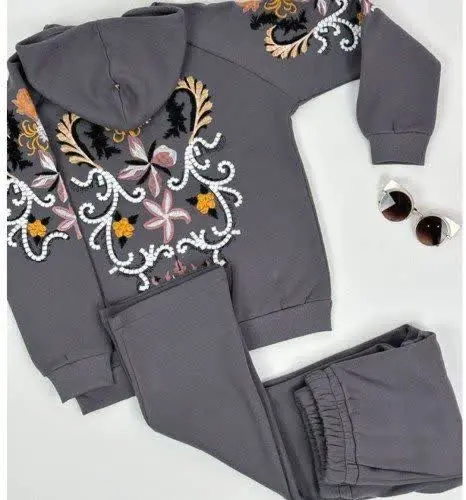 نام: ست سویشرت شلوار گلدوزی ستایش
