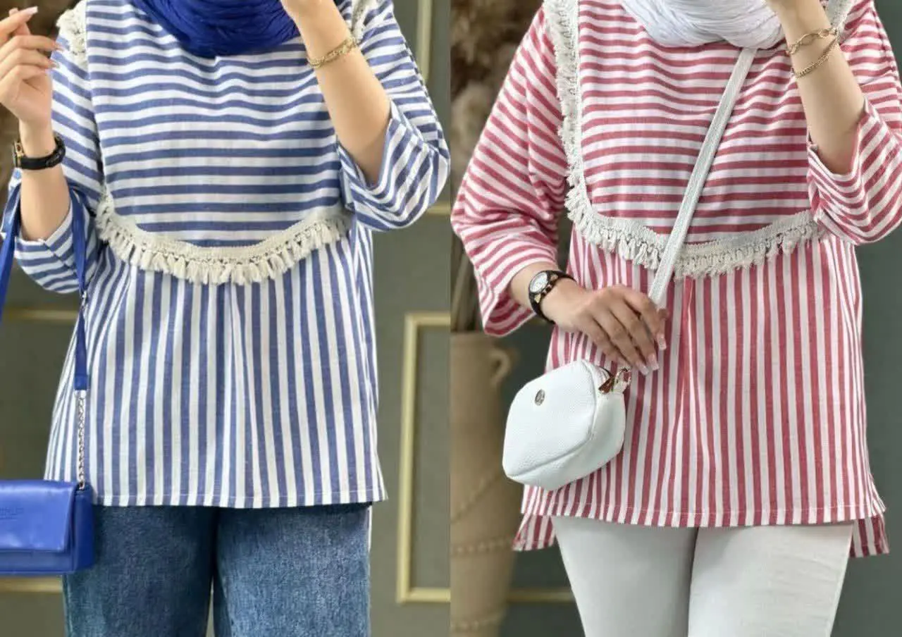 نام: تونیک‌ مانتویی ارکیده
